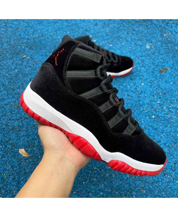 Air Jordan 11 WMNS "Bred Velvet Basketball Shoes