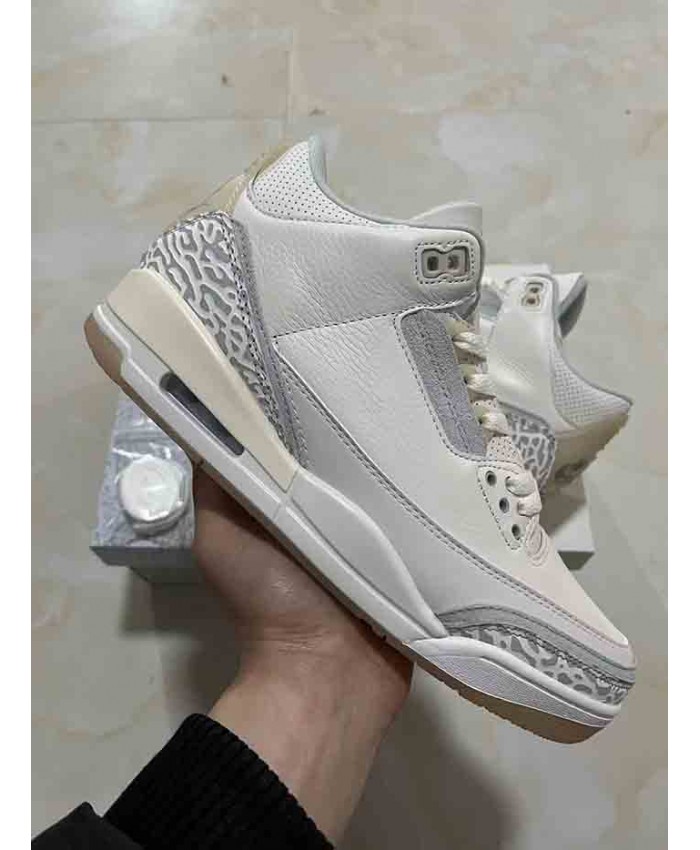 Air Jordan 3 Retro Ivory Basketball Shoes