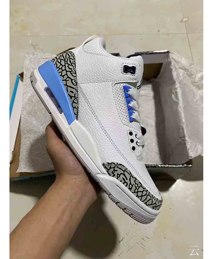 Air Jordan 3 Retro UNC Basketball Shoes