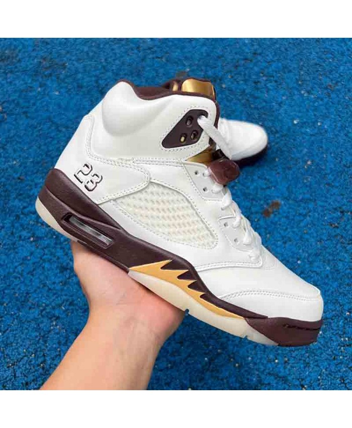 Air Jordan 5 Retro WMNS Earth Basketball Shoes