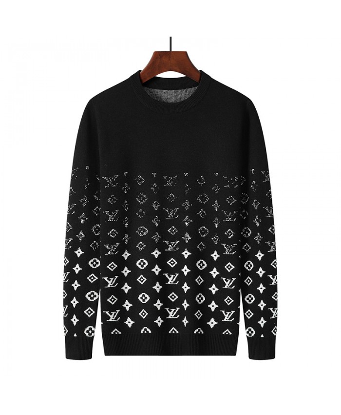 Trendy Men Sweater Autumn Winter Long Sleeve Modal Anti-pilling Top