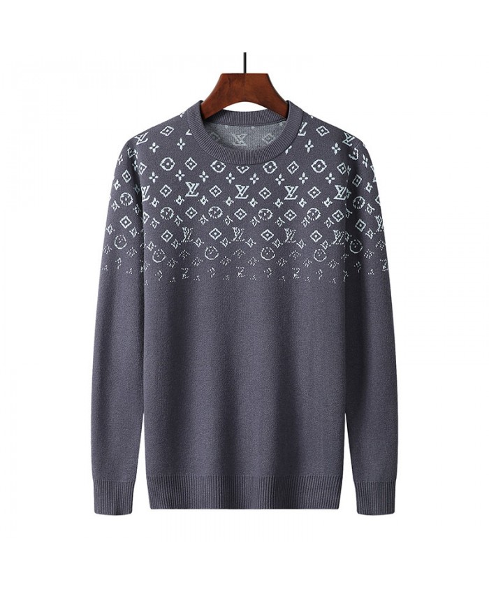 Fashion Men Sweater Autumn Winter Long Sleeve Modal Anti-pilling Top