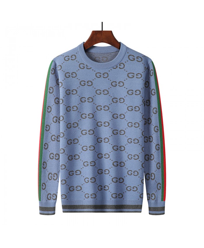 Fashion Men Anti-pilling Round Neck Autumn Winter Sweaters