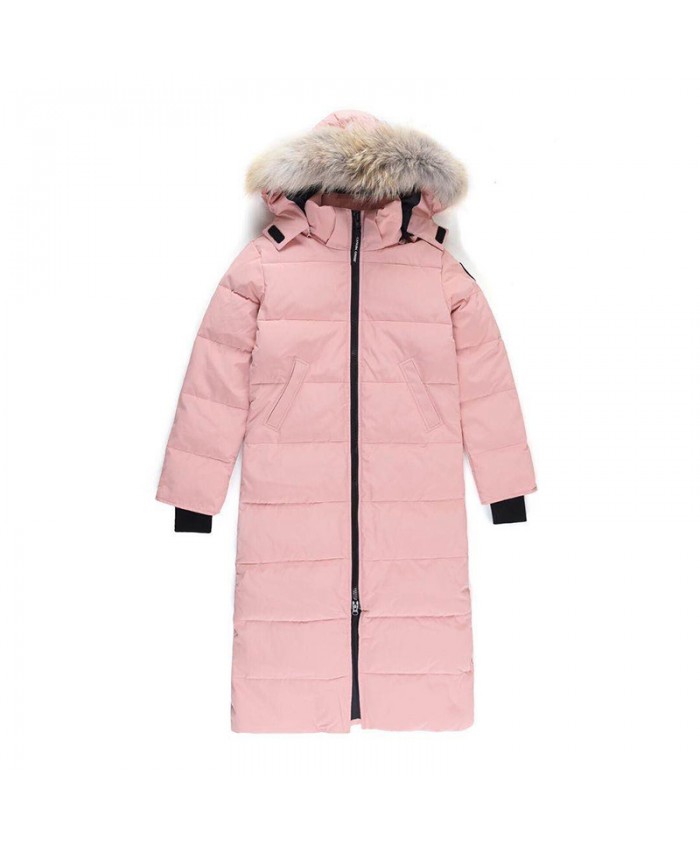 Women Long Coat Fashion Solid Winter Warm Down Jacket