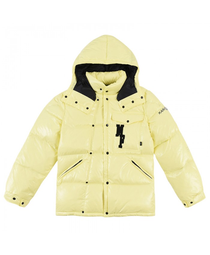 Casual Shiny Down Jacket Men Women  Warm Coat