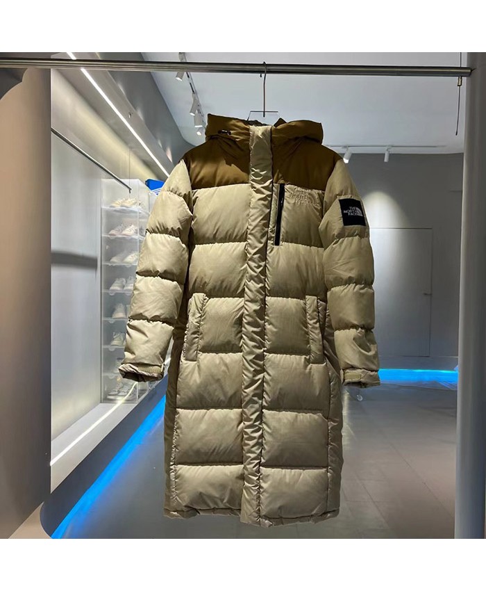 Winter Down Jacket Men Women Fashion Golden Long Coats